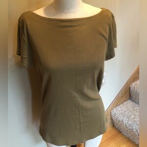 Philosophy T-shirt nwt press green L